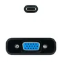 Nanocable Conversor USB-C a VGA 10 cm Negro 10.16.4101-BK
